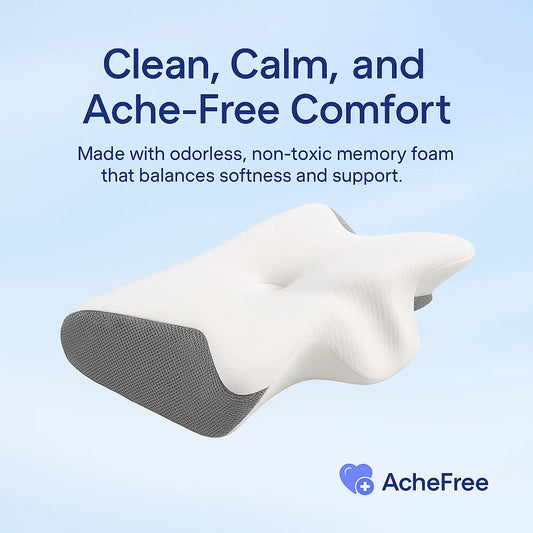 AcheFree™ Ergonomic Butterfly Pillow